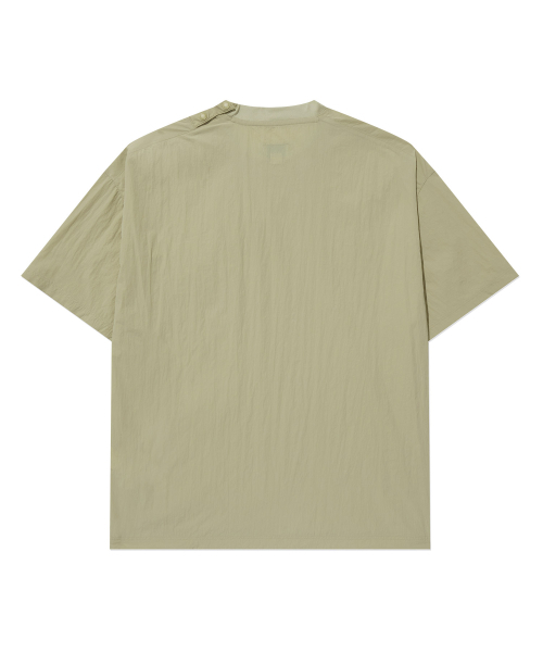COVERNAT(カバーナット)の「ウーブンユーティリティTシャツBeige(Tシャツ/カットソー・レディース・その他・SMALL/MEDIUM/LARGE/X-LARGE/XX-LARGE)」の3枚目の写真