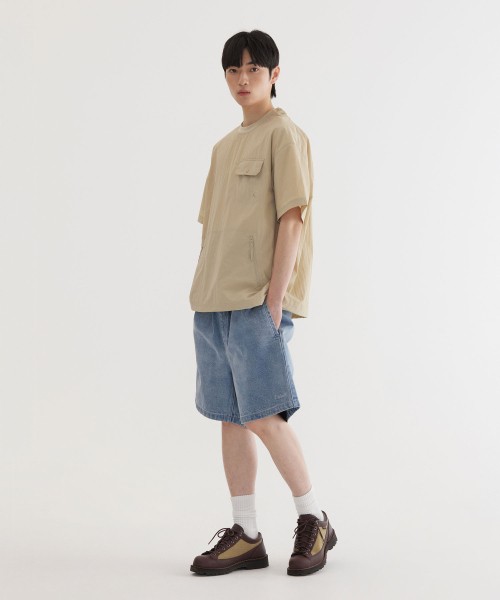 COVERNAT(カバーナット)の「ウーブンユーティリティTシャツBeige(Tシャツ/カットソー・レディース・その他・SMALL/MEDIUM/LARGE/X-LARGE/XX-LARGE)」の5枚目の写真