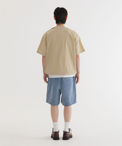 COVERNAT(カバーナット)の「ウーブンユーティリティTシャツBeige(Tシャツ/カットソー・レディース・その他・SMALL/MEDIUM/LARGE/X-LARGE/XX-LARGE)」の6枚目の写真