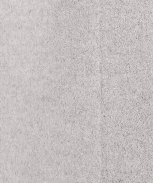 K.T KIYOKO TAKASE(キヨコタカセ)の「〔 Sサイズ 〕 アンゴラウール スタンドステンカラーコート(ステンカラーコート・レディース・ライトグレー/キナリ・5号/3号)」の18枚目の写真