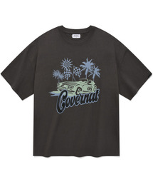 レーシングカ Tシャツ チャコール