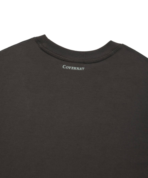COVERNAT(カバーナット)の「レーシングカ Tシャツ チャコール(Tシャツ/カットソー・レディース・その他・SMALL/MEDIUM/X-SMALL/LARGE)」の4枚目の写真