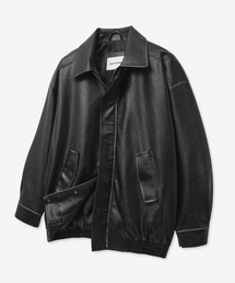 オーバーサイズ」に該当するライダースジャケットファッション通販