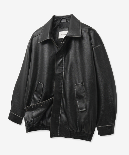 セール】9184 ヴィンテージウォッシングレザーオーバーサイズ