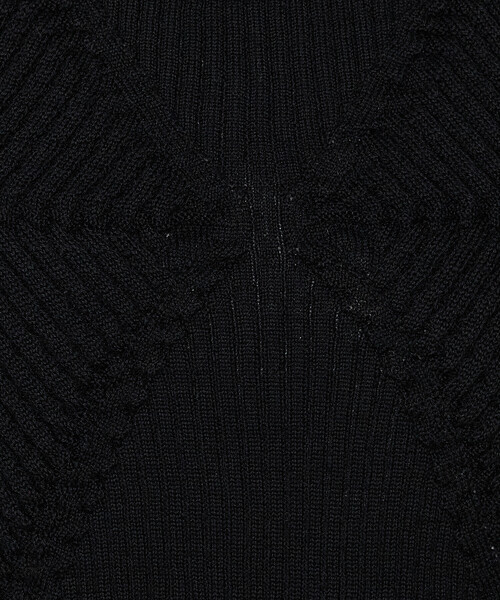 Gabardine K.T(ギャバジンケーティー)の「〔 +サイズ 〕 ダイヤ柄 ニットベスト(ベスト・レディース・オフホワイト/グレー・13号/17号)」の18枚目の写真