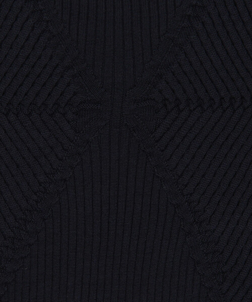 Gabardine K.T(ギャバジンケーティー)の「〔 +サイズ 〕 ダイヤ柄 ニットベスト(ベスト・レディース・オフホワイト/グレー・13号/17号)」の19枚目の写真