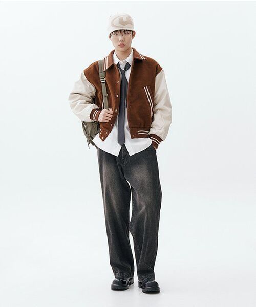 ENDOOR（エンドア）の「Belted corduroy denim pants (black)（デニムパンツ・メンズ・ブラック・1/3）」の5枚目の写真