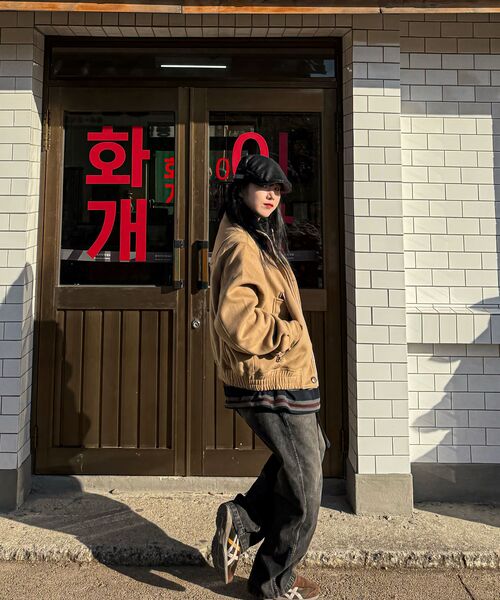 ENDOOR（エンドア）の「Belted corduroy denim pants (black)（デニムパンツ・メンズ・ブラック・1/3）」の9枚目の写真