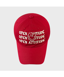 OPEN ATTITUDE（オープンアティチュード）の「スマイルボールキャップ-レッド（キャップ）」