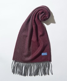 ROBERT FRASER（ロバートフレイザー）の「【Robert Fraser】カシミア100％　無地バイカラーRFマフラー（マフラー）」