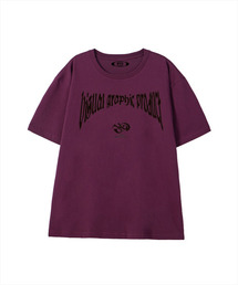 VGP グラフィックロゴ 半袖Tシャツ ワイン