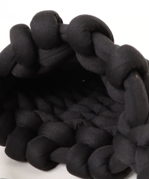 NOLITA LABORATORY（ノリータラボラトリー）の「【 NOLITA / ノリータ 】極太編み ミニハンドバッグ チャンキーヤーンバッグ（トートバッグ・レディース・ブラック/アイボリー/ライトグレー/ブルー・FREE）」の17枚目の写真