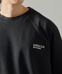 【MAISON CLUB】Embroidery Logo Sweater ~LESS IS MORE~ / ラグランスリーブロゴ刺繍スウェット KKP