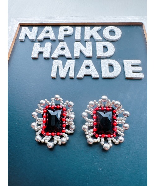 tone（トーン）の「【NAPIKO】個性派ピアス(MA)（ピアス（両耳用）・レディース・A/C/N/M/L/K/O/J/H/P/I/G/B/F/E/D/その他8/その他10/その他13/その他1/その他2/その他3/その他5/その他11/その他6/その他4/その他7/その他9/その他12・FREE）」の5枚目の写真