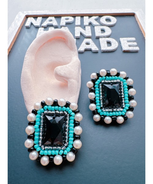 tone（トーン）の「【NAPIKO】個性派ピアス(MA)（ピアス（両耳用）・レディース・A/C/N/M/L/K/O/J/H/P/I/G/B/F/E/D/その他8/その他10/その他13/その他1/その他2/その他3/その他5/その他11/その他6/その他4/その他7/その他9/その他12・FREE）」の20枚目の写真