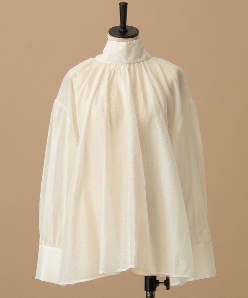 A part by(アパートバイ)の「【セレモニー】C*2WAYボウタイブラウス(シャツ/ブラウス・レディース・アイボリー/ライトブルー/ピンク系その他・FREE)」の2枚目の写真