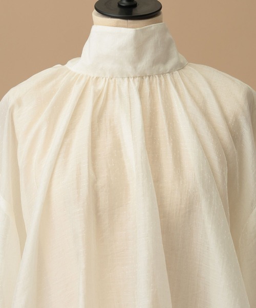 A part by(アパートバイ)の「【セレモニー】C*2WAYボウタイブラウス(シャツ/ブラウス・レディース・アイボリー/ライトブルー/ピンク系その他・FREE)」の9枚目の写真