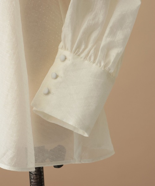 A part by(アパートバイ)の「【セレモニー】C*2WAYボウタイブラウス(シャツ/ブラウス・レディース・アイボリー/ライトブルー/ピンク系その他・FREE)」の11枚目の写真