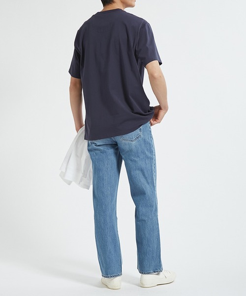 Barbour（バブアー）の「【Barbour】barbour pensford os t-shirt（Tシャツ/カットソー・メンズ・ネイビー/ホワイト/ブラック/オリーブ・34/36/38/40/42）」の7枚目の写真