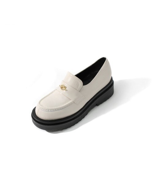 SHOEHI(シューハイ)の「アイブ ローファー L2526(3カラー)(ローファー・レディース・ブラック/アイボリー/ブラックミックス・23cm/23.5cm/24cm/24.5cm/25cm/22.5cm)」の8枚目の写真