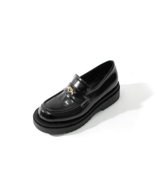SHOEHI(シューハイ)の「アイブ ローファー L2526(3カラー)(ローファー・レディース・ブラック/アイボリー/ブラックミックス・23cm/23.5cm/24cm/24.5cm/25cm/22.5cm)」の9枚目の写真