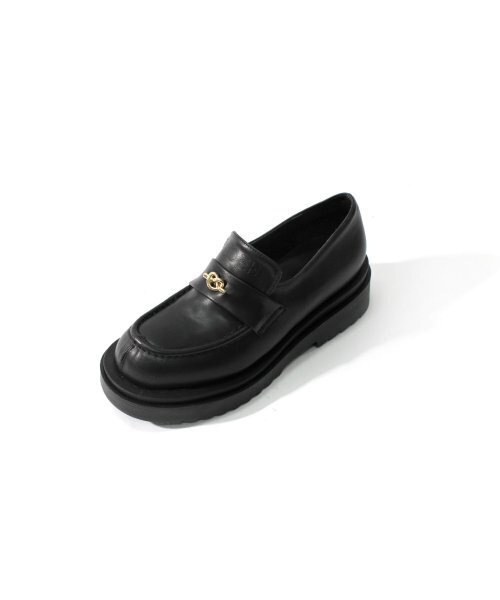 SHOEHI(シューハイ)の「アイブ ローファー L2526(3カラー)(ローファー・レディース・ブラック/アイボリー/ブラックミックス・23cm/23.5cm/24cm/24.5cm/25cm/22.5cm)」の10枚目の写真