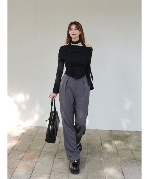 SHOEHI(シューハイ)の「アイブ ローファー L2526(3カラー)(ローファー・レディース・ブラック/アイボリー/ブラックミックス・23cm/23.5cm/24cm/24.5cm/25cm/22.5cm)」の21枚目の写真