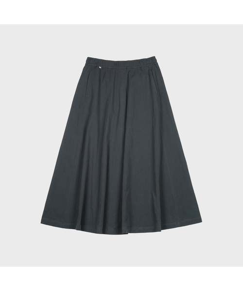 MMOGARDEN(エメモガーデン)の「(w) mmo pocket flare skirt (2colors)(スカート・レディース・ネイビー/Beige・FREE)」の1枚目の写真
