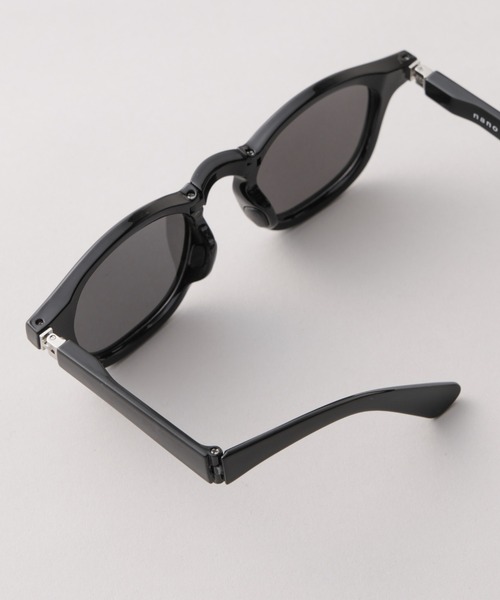 アイウェア/ボストン型 折り畳み式サングラス（サングラス）｜NANO