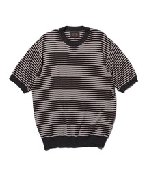 BEAMS PLUS | Knit Tee Dot Pattern Jacquard(Tシャツ/カットソー)