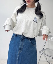 AS KNOW AS plus（アズノゥアズプラス）の「○キャラクターデザインスウェットプルオーバー（おばけ・うさぎ・ハンバーガー）（スウェット）」