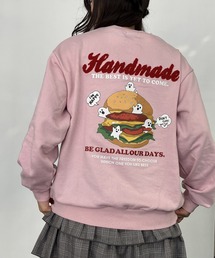 AS KNOW AS plus（アズノゥアズプラス）の「○キャラクターデザインスウェットプルオーバー（おばけ・うさぎ・ハンバーガー）（スウェット）」