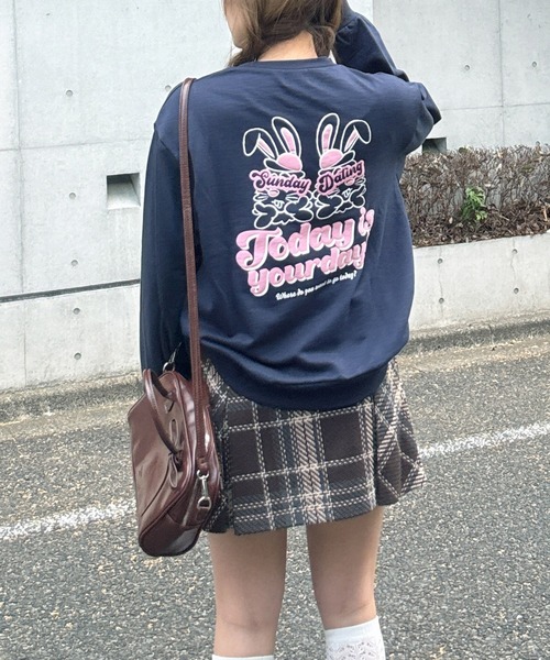 セール】○キャラクターデザインスウェットプルオーバー（おばけ