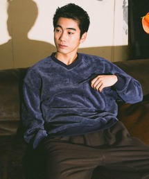 niko and... | カットモールVネックプルオーバー(Tシャツ/カットソー)