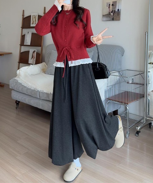 SallyLunn(サリーラン)の「バルーンワイドパンツ(その他パンツ・レディース・ホワイト/グレー/スミクロ・MEDIUM/LARGE)」の5枚目の写真