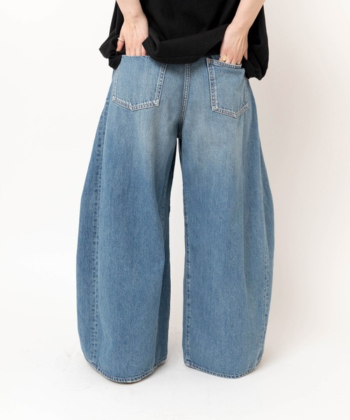 RNA(アールエヌエー)の「R4435 ダイナミックバギー(デニムパンツ・レディース・レオパード/ライトインディゴブルー・MEDIUM)」の18枚目の写真