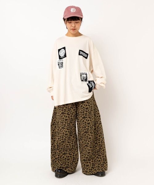 RNA(アールエヌエー)の「R4435 ダイナミックバギー(デニムパンツ・レディース・レオパード/ライトインディゴブルー・MEDIUM)」の7枚目の写真