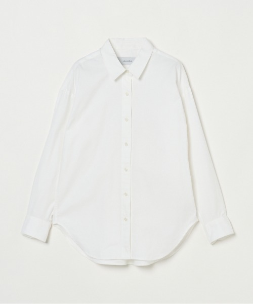 HELIOPOLE(エリオポール)の「the EDITOR SHIRT(シャツ/ブラウス・レディース・サックスブルー/ホワイト/ピンク・38)」の1枚目の写真