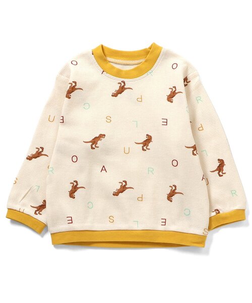 apres les cours（アプレレクール）の「恐竜・車柄パジャマ（ルームウェア/パジャマ・キッズ・サックスブルー/アイボリー・130/120/110/100/90/80）」の17枚目の写真