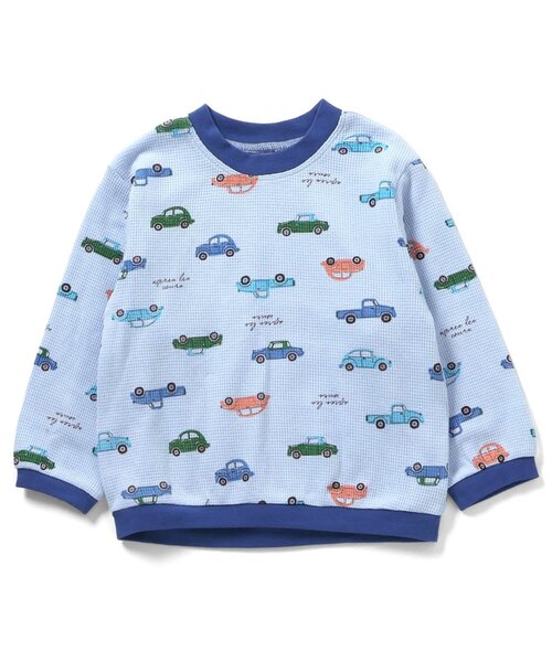 apres les cours（アプレレクール）の「恐竜・車柄パジャマ（ルームウェア/パジャマ・キッズ・サックスブルー/アイボリー・130/120/110/100/90/80）」の18枚目の写真
