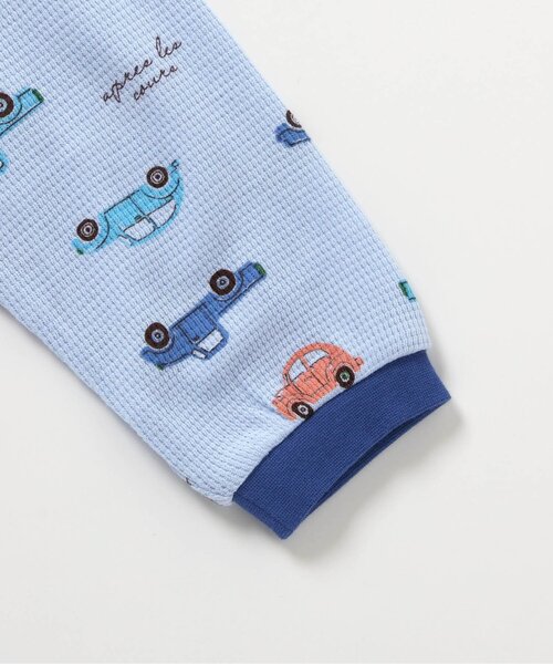 apres les cours（アプレレクール）の「恐竜・車柄パジャマ（ルームウェア/パジャマ・キッズ・サックスブルー/アイボリー・130/120/110/100/90/80）」の22枚目の写真