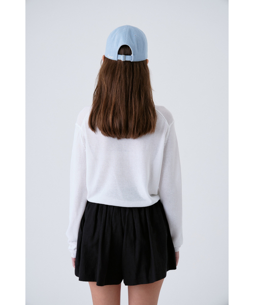 MAGNET ARCHIVE(マグネット アーカイブ)の「Invisible Basic Knit (White)(ニット/セーター・レディース・その他・FREE)」の3枚目の写真