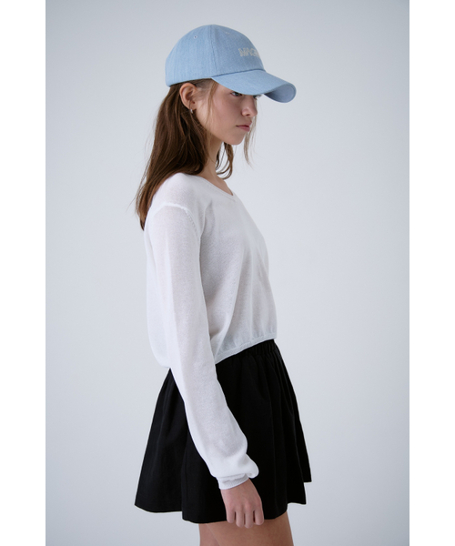 MAGNET ARCHIVE(マグネット アーカイブ)の「Invisible Basic Knit (White)(ニット/セーター・レディース・その他・FREE)」の4枚目の写真