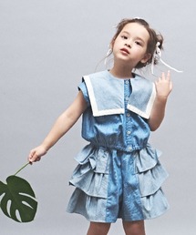 maarook（マルーク）の「ネップデニムセーラーブラウス（シャツ/ブラウス）」