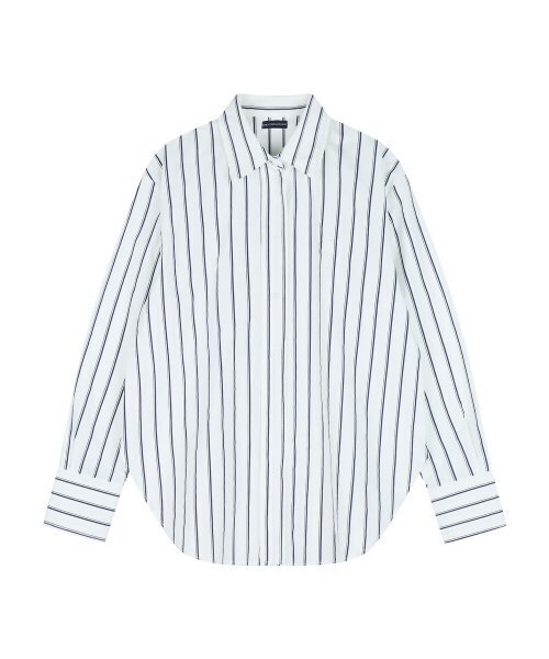 HARDCORE HAPPINESS（ハードコアハピネス）の「LOGO STRIPE SHIRTS（シャツ/ブラウス・レディース・その他・FREE）」の2枚目の写真