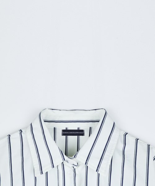 HARDCORE HAPPINESS（ハードコアハピネス）の「LOGO STRIPE SHIRTS（シャツ/ブラウス・レディース・その他・FREE）」の4枚目の写真