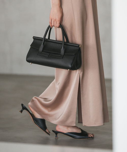 LORISTELLA（ロリステッラ）の「《WEB限定・追加2》LORISTELLA/ロリステッラ レザーミディアムボストンバッグ（ボストンバッグ・レディース・ブラック/キャメル・FREE）」の6枚目の写真