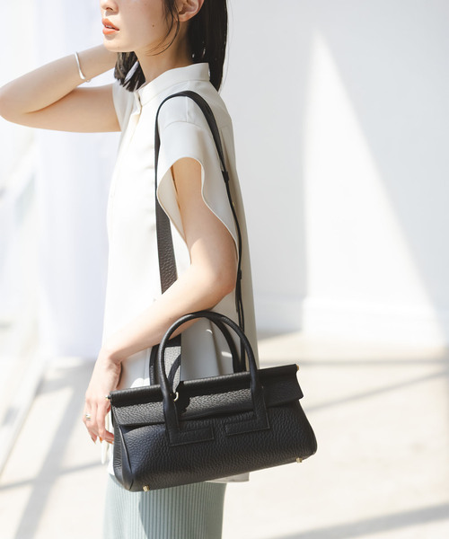 LORISTELLA（ロリステッラ）の「《WEB限定・追加2》LORISTELLA/ロリステッラ レザーミディアムボストンバッグ（ボストンバッグ・レディース・ブラック/キャメル・FREE）」の9枚目の写真