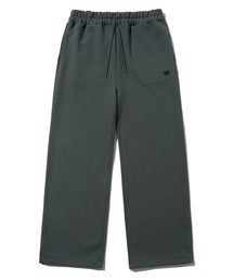 BB TAG WIDE FIT SWEAT PANTS - DARK GREEN