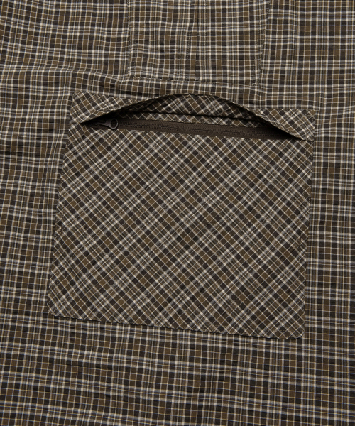 LMCの「OG CHECK ANORAK JACKET brown(ナイロンジャケット・レディース・その他・S/XL/L)」の7枚目の写真